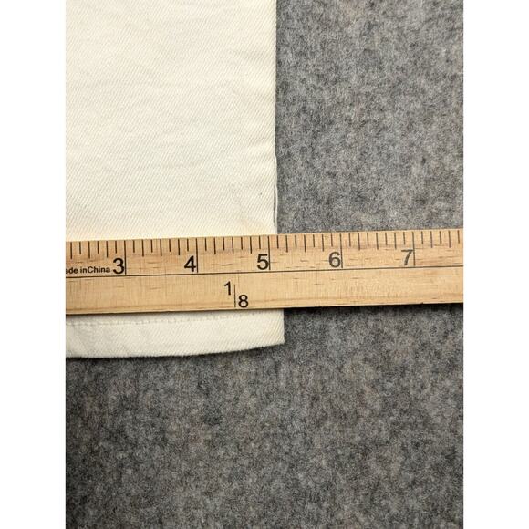 Michael Kors Jeans Women's 4 White New w/ Tags Marble Stretch Cotton - Picture 8 of 12